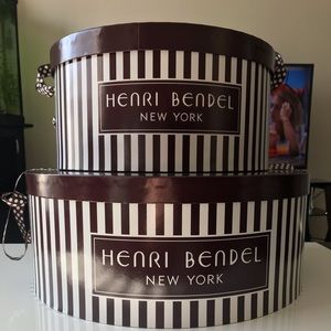 Henri Bendel Duo Hat Boxes